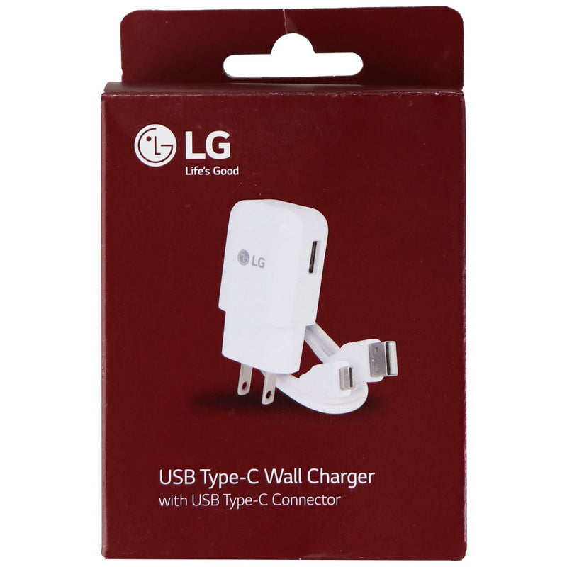 LG Fast Charge (9V/1.8A) USB Adapter & 3.3-Ft USB-C Cable - White (MCS-H05WD) - LG - Simple Cell Shop, Free shipping from Maryland!
