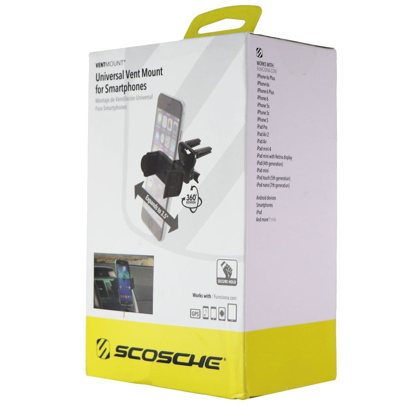 Scosche Universal Vehicle Vent Mount for Smartphones - Black (HVM2) - Scosche - Simple Cell Shop, Free shipping from Maryland!