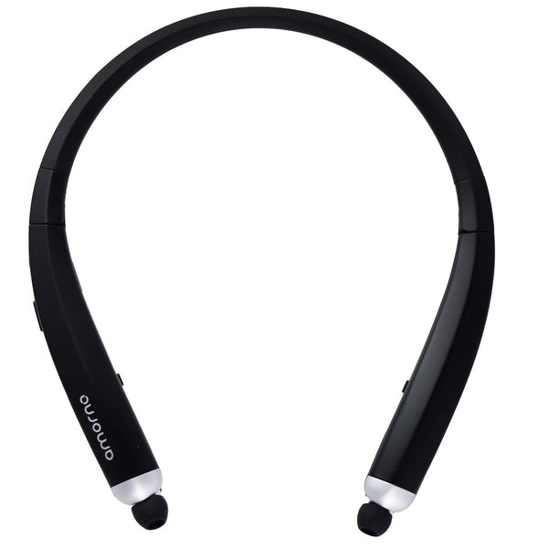 Amorno Foldable Neckband Stereo Wireless Headset & Retractable Earbuds - Black - Amorno - Simple Cell Shop, Free shipping from Maryland!
