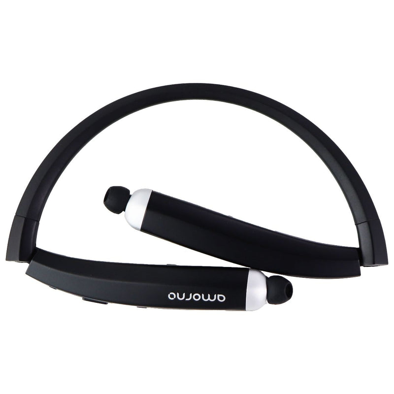 Amorno Foldable Neckband Stereo Wireless Headset & Retractable Earbuds - Black - Amorno - Simple Cell Shop, Free shipping from Maryland!