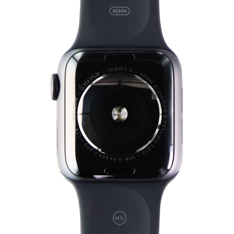 Apple Watch Series 4 (A1975) GPS + LTE 40mm Space Gray Aluminum/Black Sport Band