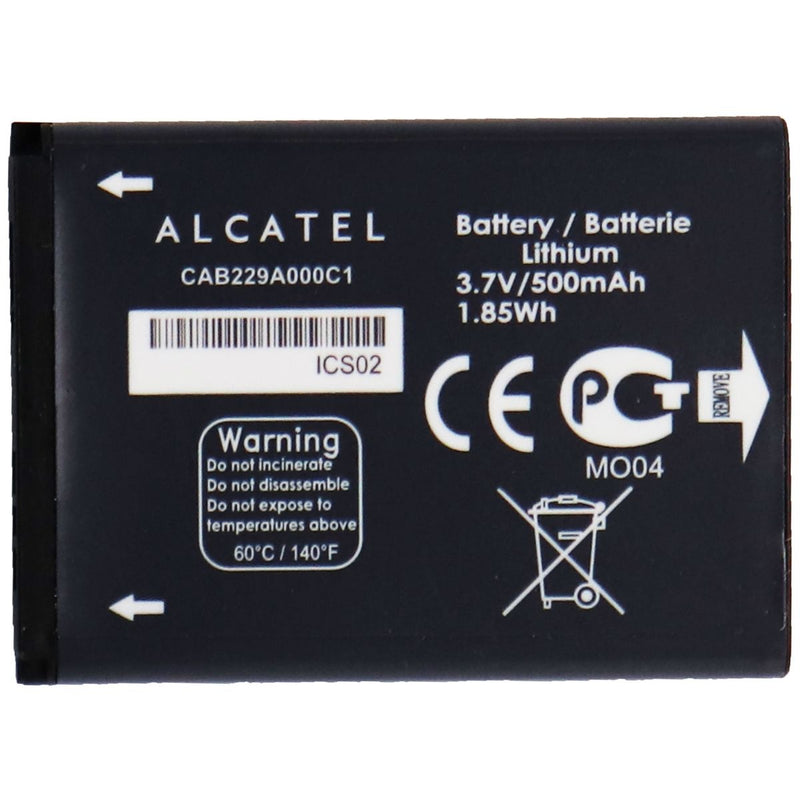 Alcatel Rechargeable 500mAh (CAB229A000C1) 3.7V Battey for OneTouch Pixi OT-4007 - Alcatel - Simple Cell Shop, Free shipping from Maryland!