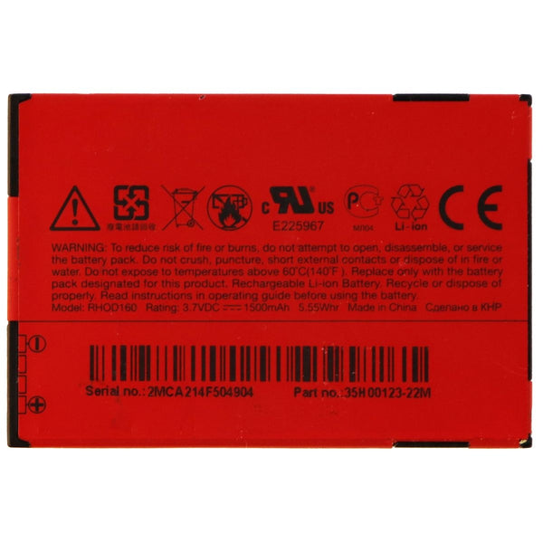 OEM HTC RHOD160RED 1500 mAh Replacement Battery for  HTC EVO 4G - HTC - Simple Cell Shop, Free shipping from Maryland!