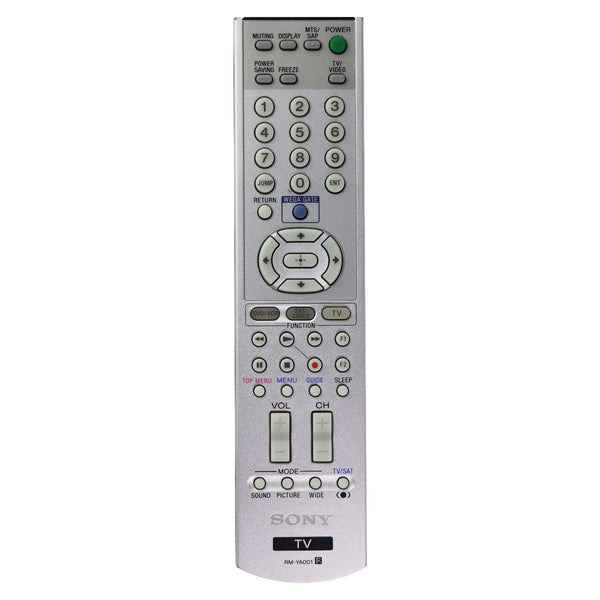 Sony OEM TV Remote Control - Silver (SM-YA001) - Sony - Simple Cell Shop, Free shipping from Maryland!