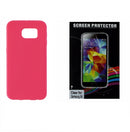 Screen Protector + Insignia Hot Pink Case for Samsung Galaxy S6 - Insignia - Simple Cell Shop, Free shipping from Maryland!