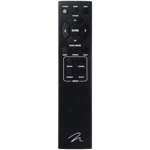 Martin Logan OEM Audio System Remote Control - Black / Aluminum Body - Martin Logan - Simple Cell Shop, Free shipping from Maryland!