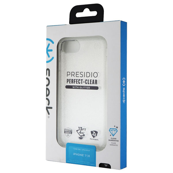 Speck Presidio Perfect-Clear Case for iPhone SE (2nd Gen) & 8/7 - Clear/Glitter - Speck - Simple Cell Shop, Free shipping from Maryland!