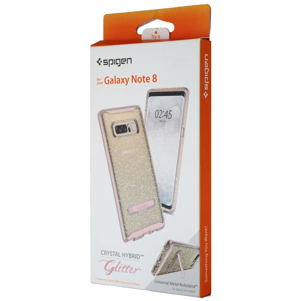 Spigen Crystal Hybrid Glitter Case for Samsung Galaxy Note 8 - Rose Quartz - Spigen - Simple Cell Shop, Free shipping from Maryland!