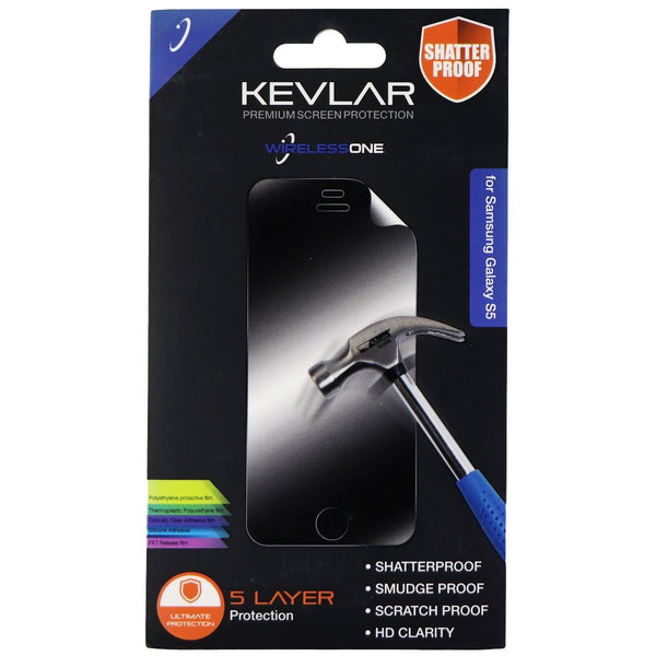 WirelessOne Premium Screen Protector for Samsung Galaxy S5 - Clear - Wireless One - Simple Cell Shop, Free shipping from Maryland!