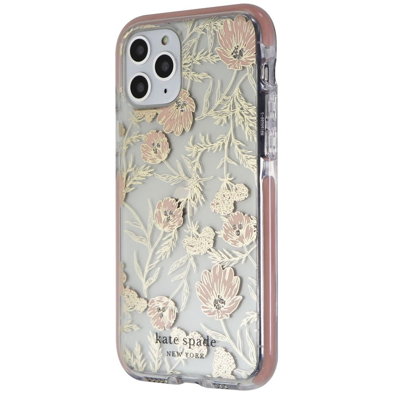 Kate Spade Defensive Hardshell Case for iPhone 11 Pro - Blossom Pink/Gold Gems - Kate Spade New York - Simple Cell Shop, Free shipping from Maryland!