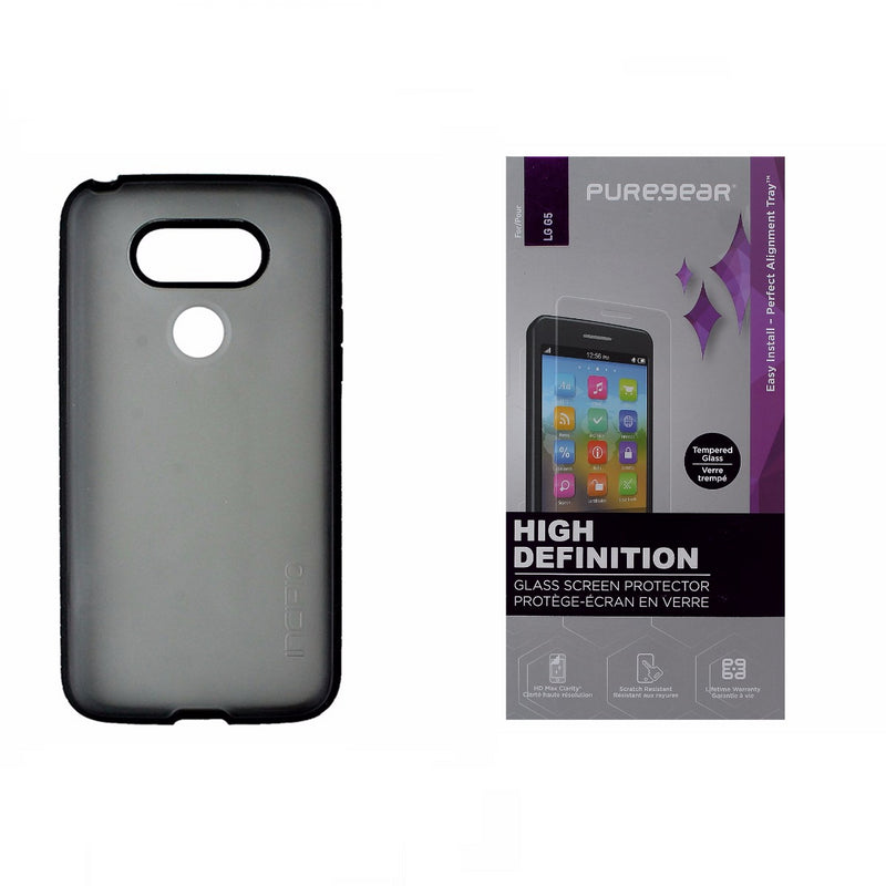 Incipio Black Frost Case and PureGear Tempered Glass Screen Protector for LG G5 - Incipio - Simple Cell Shop, Free shipping from Maryland!