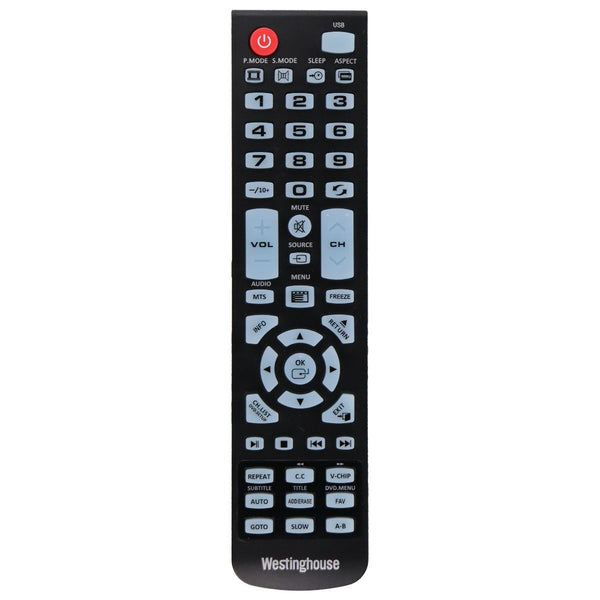 Westinghouse Remote Control (TY-49B) for Select Westinghouse TVs - Black
