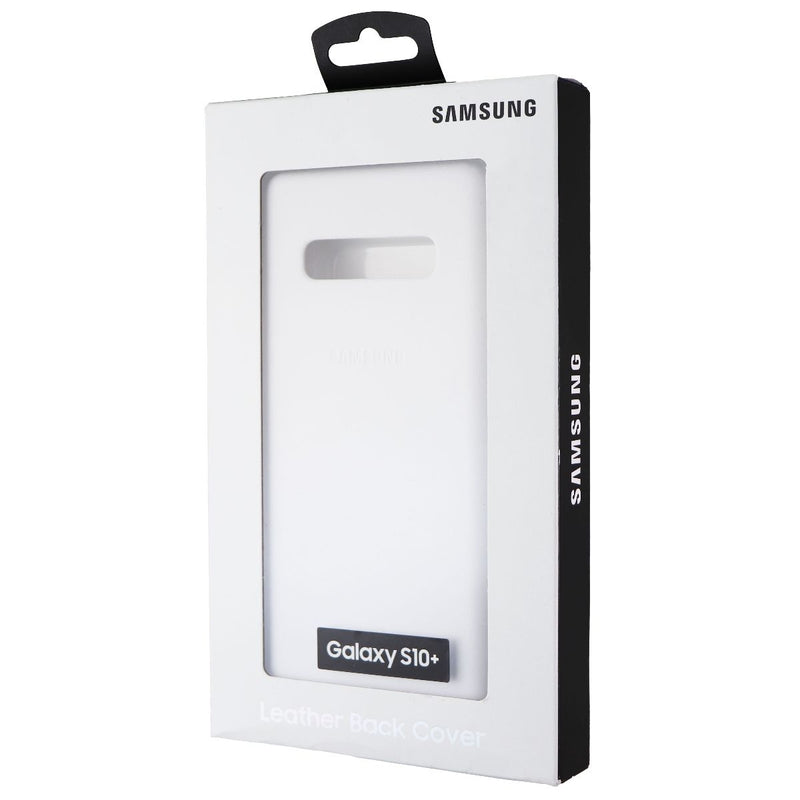 Samsung (EF-VG975LWEGUS) Leather Protective Case for Galaxy S10+ - White - Samsung - Simple Cell Shop, Free shipping from Maryland!