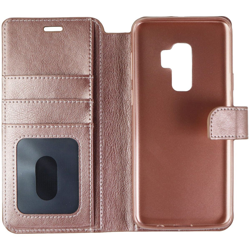 Base Folio Exec Wallet Case for Samsung Galaxy (S9+) - Pink Rose Gold - Base - Simple Cell Shop, Free shipping from Maryland!
