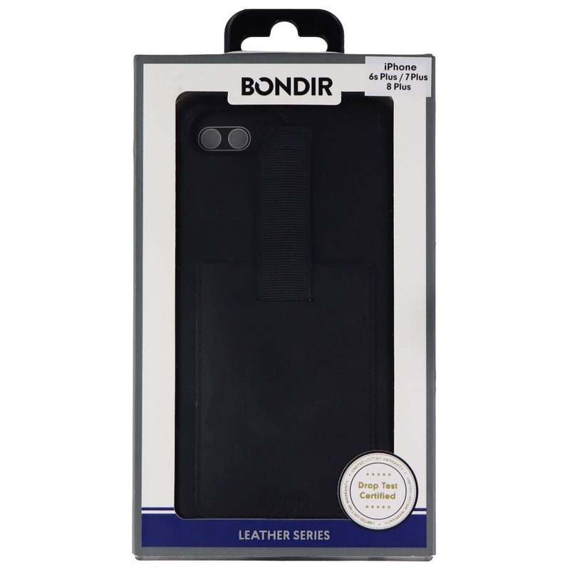 Bondir Leather Series Wallet Case for Apple iPhone 8 Plus/7 Plus/6 Plus - Black - Bondir - Simple Cell Shop, Free shipping from Maryland!