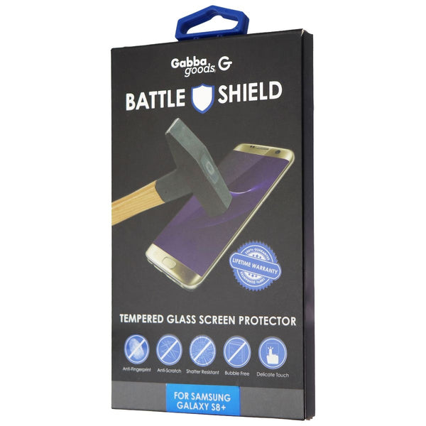 Gabba Goods Battle Shield Tempered glass for Samsung Galaxy (S8+) - Clear - GabbaGoods - Simple Cell Shop, Free shipping from Maryland!