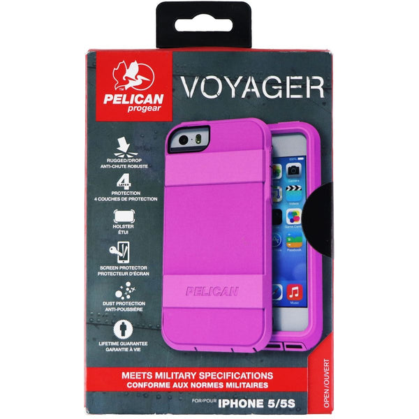 Pelican Voyager Series Case for iPhone 5s / 5 / 5 SE (1st Gen) - Pink - Pelican - Simple Cell Shop, Free shipping from Maryland!
