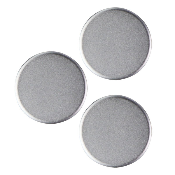 PopSockets PopMini Grips for Phones and Tablets (3 Pack) - Aluminum Silver - PopSockets - Simple Cell Shop, Free shipping from Maryland!