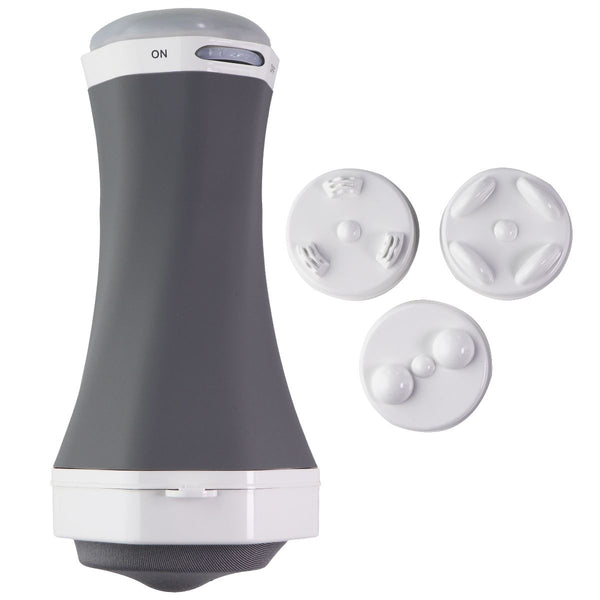 Rechargeable Deep Tissue Shiatsu Spin Massager - Gray/White (11HM-600) - Make Lemonade - Simple Cell Shop, Free shipping from Maryland!