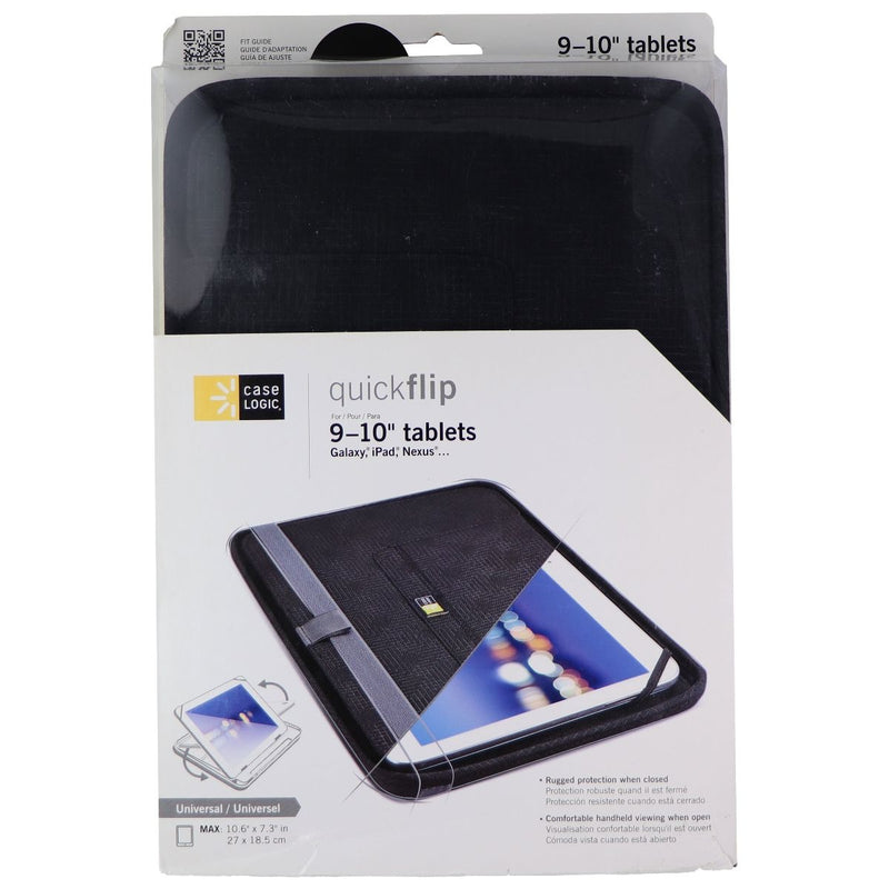 Case Logic QuickFlip Case for 9-10-Inch Tablets - Black (CQUE-3110) - Case Logic - Simple Cell Shop, Free shipping from Maryland!