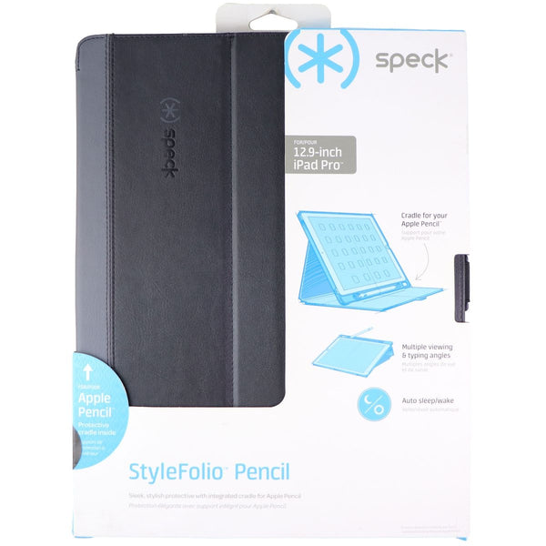 Speck StyleFolio Pencil Series Case for iPad Pro 12.9-inch (1st Gen) - Black - Speck - Simple Cell Shop, Free shipping from Maryland!