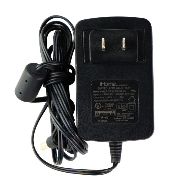 iHome (9V/1.66A) Switching Adapter Power Supply - Black (GQ30-090166-AU) - iHome - Simple Cell Shop, Free shipping from Maryland!