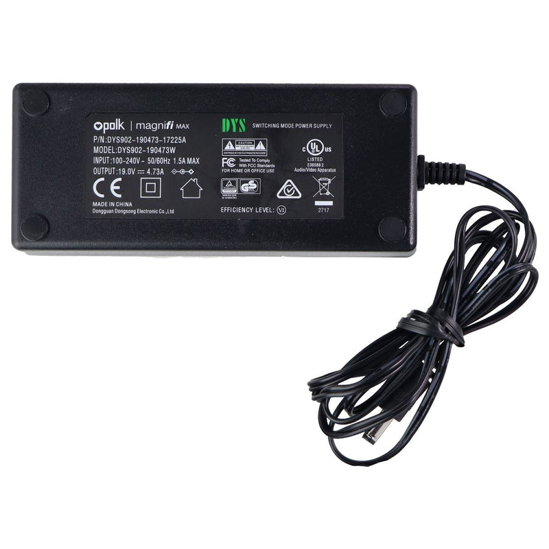 Polk (19V/4.73A) Power Supply Wall Charger - Black (DYS902-190473W) - Polk - Simple Cell Shop, Free shipping from Maryland!