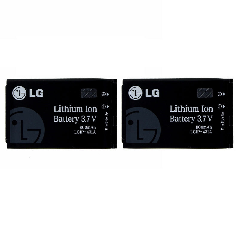 KIT 2x LG LGIP-431A 800mAh Replacement Battery for LG230/UX220 /INVISION/CB630 - LG - Simple Cell Shop, Free shipping from Maryland!