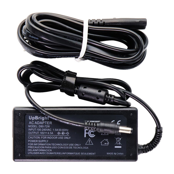 UpBright (D80-72W) AC Adapter 16V/4.5A - Black - UpBright - Simple Cell Shop, Free shipping from Maryland!