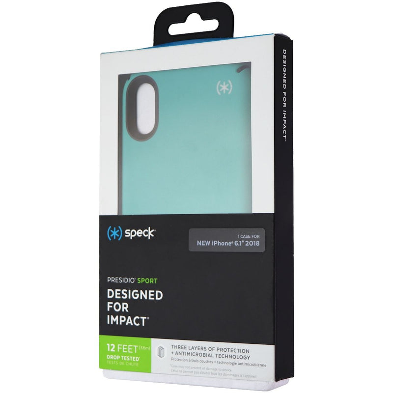 Speck Presidio Sport Case for Apple iPhone XR - Jet Ski Teal/Dolphin Gray/Black - Speck - Simple Cell Shop, Free shipping from Maryland!