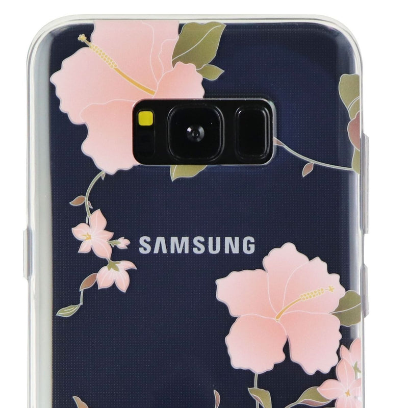 Flavr Translucent Protective Case for Samsung Galaxy (S8+) - Clear/Hibiscus - Flavr - Simple Cell Shop, Free shipping from Maryland!