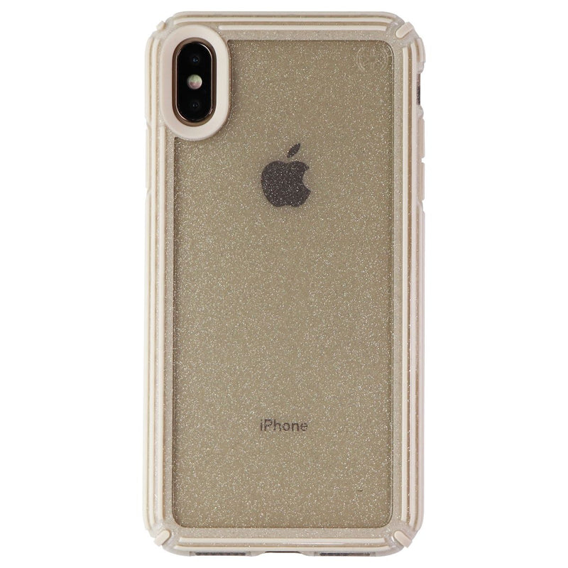 Speck Presidio V-GRIP Case for Apple iPhone XS Max - Gold Glitter/Calfskin Brown - Speck - Simple Cell Shop, Free shipping from Maryland!