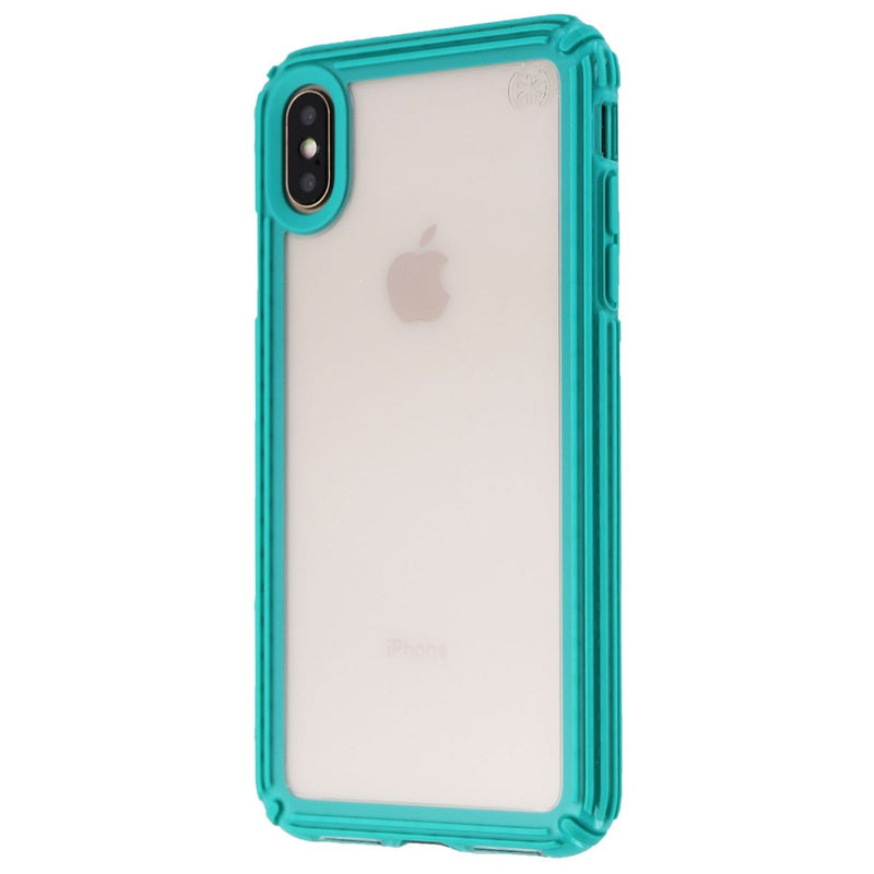 Speck Presidio V-GRIP Series Case for Apple iPhone XS Max - Clear/Caribbean Blue - Speck - Simple Cell Shop, Free shipping from Maryland!
