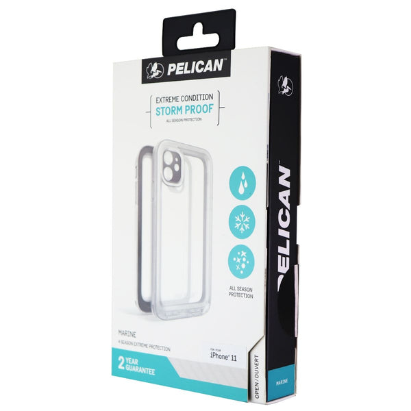 Pelican Marine Series Storm Proof Case for Apple iPhone 11 - Clear/Black - Pelican - Simple Cell Shop, Free shipping from Maryland!