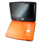 COOAU Portable Swivel Screen Video/DVD Player - Orange/Black (CU-103) - COOAU - Simple Cell Shop, Free shipping from Maryland!