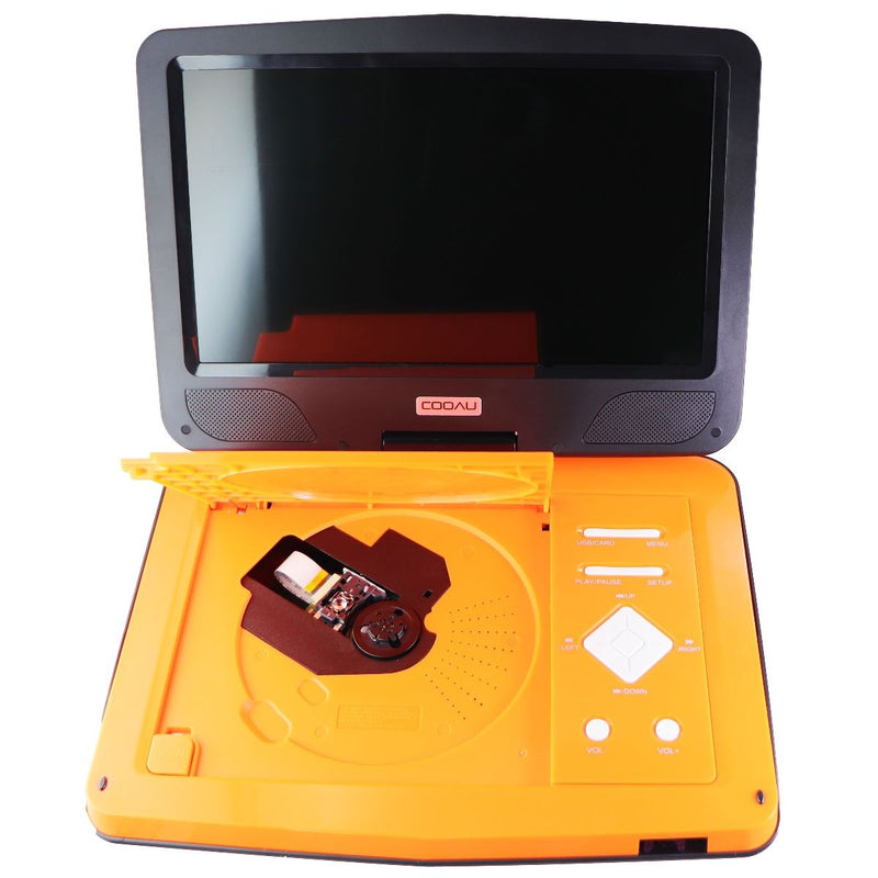 COOAU Portable Swivel Screen Video/DVD Player - Orange/Black (CU-103) - COOAU - Simple Cell Shop, Free shipping from Maryland!