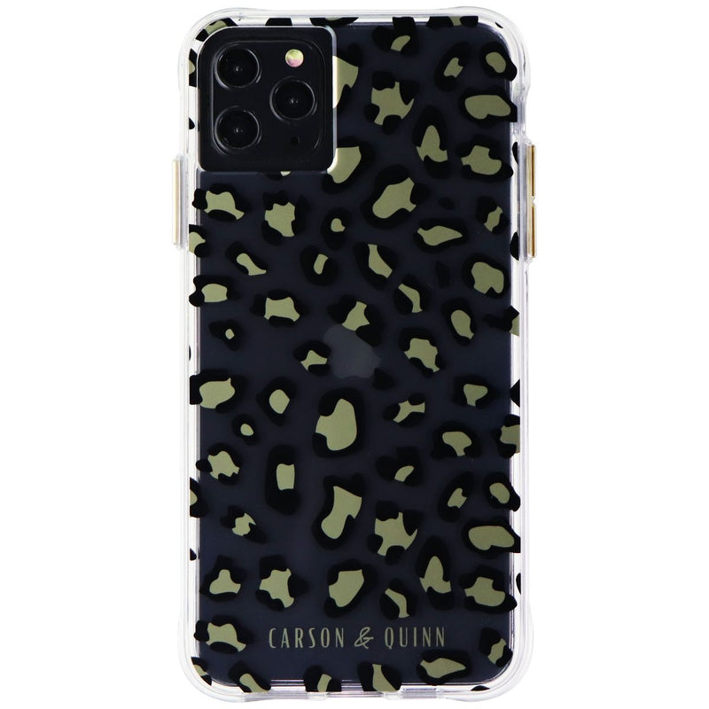 Carson & Quinn Hybrid Case for Apple iPhone 11 Pro Max/Xs Max - Clear / Cheetah - Carson & Quinn - Simple Cell Shop, Free shipping from Maryland!