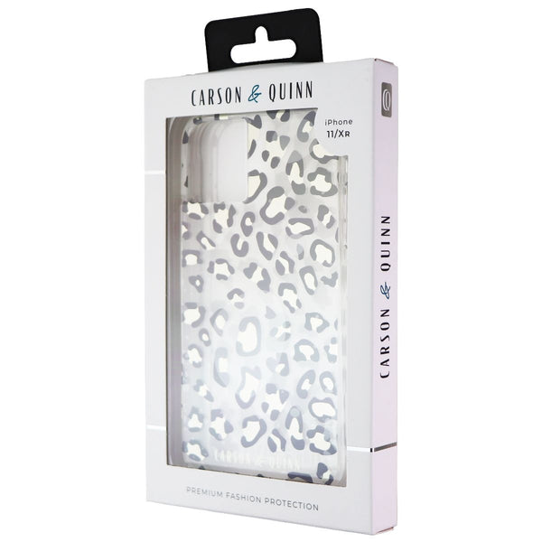 Carson & Quinn Hybrid Hard Case for Apple iPhone 11 & XR - Cheetah / Clear - Carson & Quinn - Simple Cell Shop, Free shipping from Maryland!