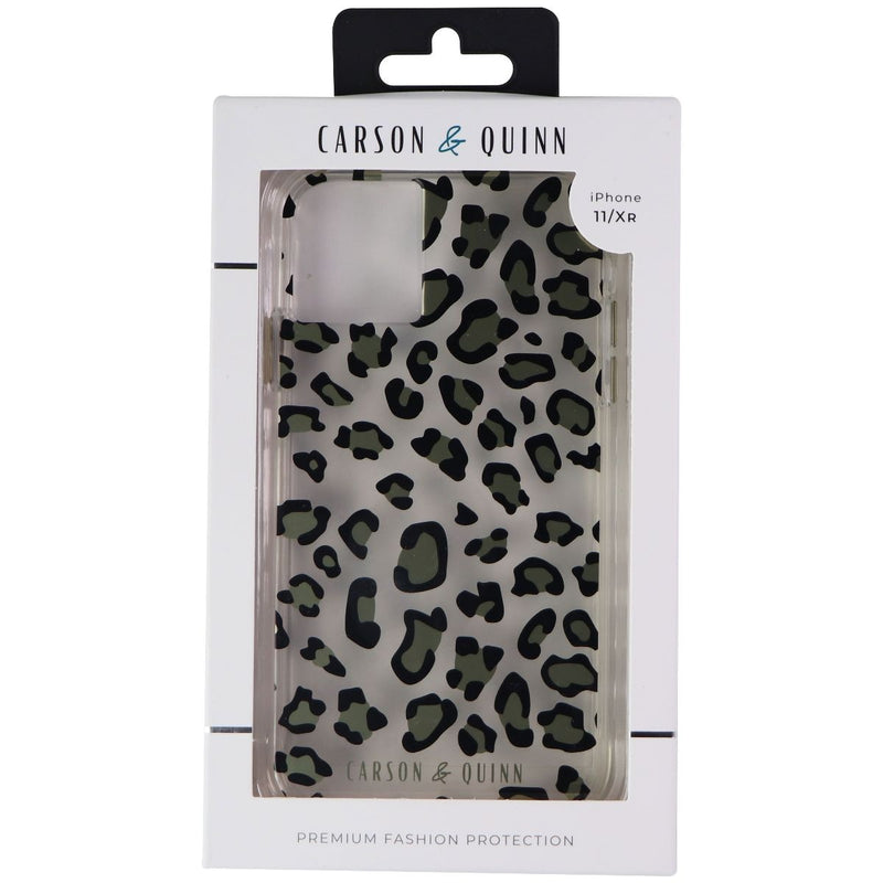 Carson & Quinn Hybrid Hard Case for Apple iPhone 11 & XR - Cheetah / Clear - Carson & Quinn - Simple Cell Shop, Free shipping from Maryland!