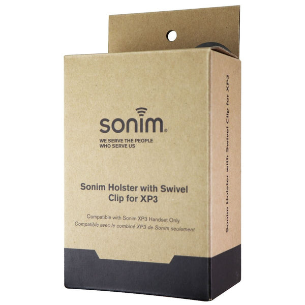 Sonim Holster with Swivel Clip for XP3 Flip Phone - Matte Black - Sonim - Simple Cell Shop, Free shipping from Maryland!