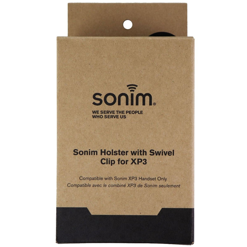 Sonim Holster with Swivel Clip for XP3 Flip Phone - Matte Black - Sonim - Simple Cell Shop, Free shipping from Maryland!