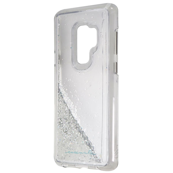 Case-Mate Waterfall Liquid Glitter Case for Galaxy S9+ (Plus) - Clear/Silver - Case-Mate - Simple Cell Shop, Free shipping from Maryland!