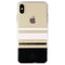 Kate Spade Hard Case for iPhone Xs Max - Charlotte Stripe Black/Cream/Blush/Gold - Kate Spade - Simple Cell Shop, Free shipping from Maryland!