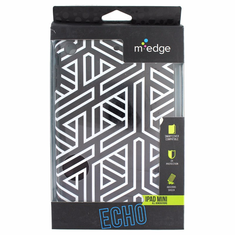 M-Edge Echo Series Hybrid Hard Case for Apple iPad Mini 2 3  - Black / White - M-Edge - Simple Cell Shop, Free shipping from Maryland!