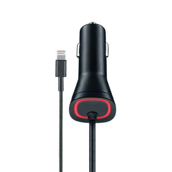 Verizon (5V/2.4A) MFi Vehicle Car Charger for iPhone / iPad / iPod - Black - Verizon - Simple Cell Shop, Free shipping from Maryland!
