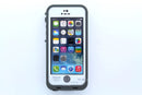 LifeProof Fre Series Waterproof Case for Apple iPhone 5/5s/SE - White/Gray