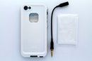 LifeProof Fre Series Waterproof Case for Apple iPhone 5/5s/SE - White/Gray