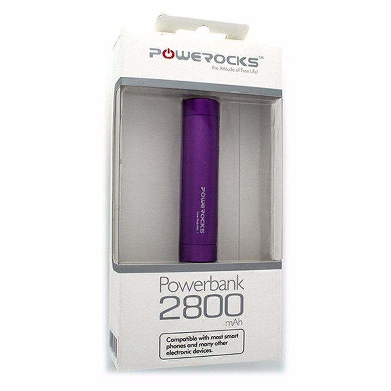 Powerocks 2800mAh Super Magicstick External Battery Purple - Powerocks - Simple Cell Shop, Free shipping from Maryland!
