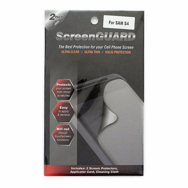 Wire X 2pk Screen Protector for Samsung Galaxy S4 - ScreenGuard - Simple Cell Shop, Free shipping from Maryland!