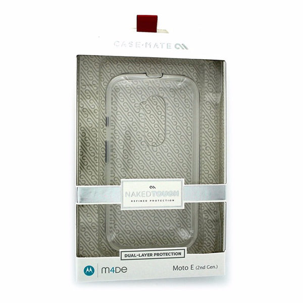 Case-Mate Naked Tough Case for Motorola Moto E 2nd Gen Clear - Case-Mate - Simple Cell Shop, Free shipping from Maryland!